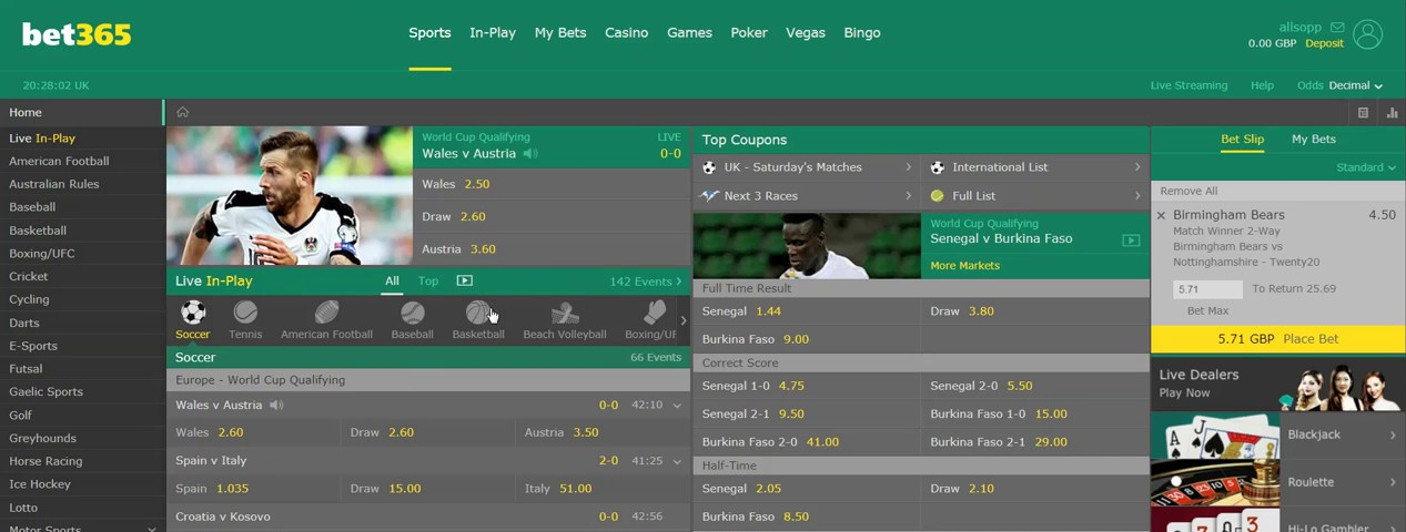 Bet 365